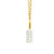 Elegant Diamond Lock Pendant Necklace DC-10945