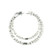 Elegant Inside/Outside Diamond Hoop Earrings 209-10143
