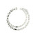 Elegant Inside/Outside Diamond Hoop Earrings 209-10143