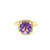 Elegant Purple Amethyst and Diamond Ring SIM-10647