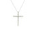 Elegant Diamond Cross Pendant SIM-10665