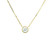 Elegant Bezel Set Diamond Necklace SIM-10646