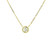 Elegant Bezel Set Diamond Necklace SIM-10646