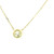 Elegant Bezel Set Diamond Necklace SIM-10655