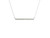 Elegant Diamond Bar Necklace SIM-10653
