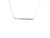 Elegant Diamond Bar Necklace SIM-10653