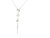 Elegant Diamond Drop Pendant Necklace SIM-10668