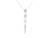 Elegant Diamond Drop Pendant Necklace SIM-10668