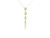Elegant Diamond Drop Pendant Necklace SIM-10662