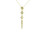 Elegant Diamond Drop Pendant Necklace SIM-10662