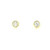Elegant Bezel Set Diamond Stud Earrings SIM-10660