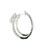 Elegant Diamond Hoop Earrings SIM-10674