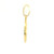 Elegant Religious Medal Gold Pendant GLD-11171