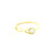 Elegant Infinity Lab Grown Diamond Gold Ring LGD-10109