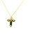 Elegant Diamond Cross Pendant Necklace SIM-10697