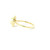 Oval Opal Cabochon Halo Gold Ring GBC-13223