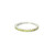 White Gold Eternity Ring with Round Yellow Sapphire