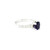 Round Brilliant Amethyst and Diamond White Gold Ring RSP-10262
