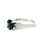 White Gold Ring with London Blue Topaz Gemstone and Diamonds RSP-10263
