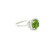 White Gold Diamond Cocktail Ring with Round Brilliant Peridot SIE-10616