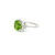 White Gold Diamond Cocktail Ring with Round Brilliant Peridot SIE-10616