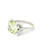 White Gold Ring with Cushion Cut Lemon Quartz Gemstone GBC-11066