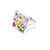 Multi-Gemstone White Gold Ring GBC-11183