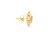 Rose Gold Stud Earrings with Morganite and Diamond Gemstones DOV-10065