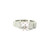 White Gold Pave Diamond Ring with Oval Morganite Gemstone RSP-10217