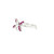 18k White Gold Dragonfly Ring with Round Ruby Accents RPG-10341