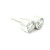 White Gold Bezel Diamond Stud Earrings CP-10001