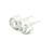 White Gold Bezel Diamond Stud Earrings CP-10001
