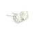 White Gold Brilliant Round Diamond Stud Earrings 201-11357