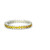 White Gold Eternity Ring with Round Cut Yellow Sapphires Gemstones RBS-10666