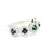White Gold Diamond Ring with Deep Blue Sapphires LJI-10078