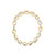 18k Diamond-Accented Gold Chain Bracelet DC-10853
