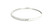 14k White Gold Diamond Bangle Bracelet with Round Brilliant Cut Diamonds DTB-10720