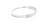 14k White Gold Round Brilliant Cut Diamond Bangle Bracelet DTB-10721
