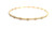 Elegant 14k Rose Gold Bangle Bracelet with Round Cut Diamonds SIM-10163