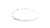 18k White Gold Bangle Bracelet with Round and Marquis Brilliant Diamonds DC-10906