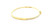 18k Yellow Gold Bangle with Oval and Round Cut Diamonds DBG-10155
