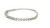 Elegant 18k White Gold Diamond Tennis Bracelet DTB-10019