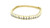 Princess Cut Diamond 14k Yellow Gold Tennis Bracelet DTB-10696