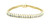 Princess Cut Diamond 14k Yellow Gold Tennis Bracelet DTB-10696
