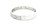 18k White Gold Bangle Bracelet with Round Brilliant Diamonds DBG-10154