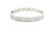 18k White Gold Bangle Bracelet with Round Brilliant Diamonds DBG-10154