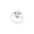 14k White Gold Multi-Stone Diamond Ring LJI-10087