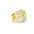 Diamond-Encrusted 14k Yellow Gold Multistone Ring RBS-11433