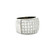14k White Gold Diamond Wide Pave Ring MEM-10390