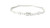 Elegant 14k White Gold Diamond Tennis Bracelet DTB-10730